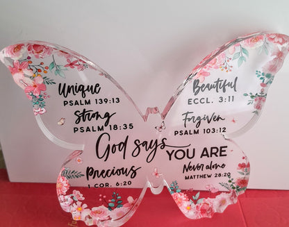 Acrylic Plaques with Scripture