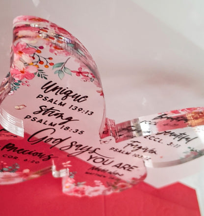 Acrylic Plaques with Scripture