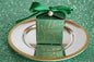 Green Glitter Wedding Favor Box
