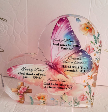 Acrylic Plaques with Scripture