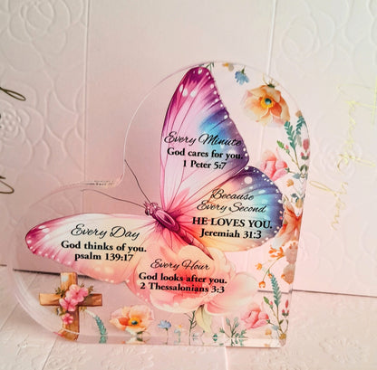 Acrylic Plaques with Scripture