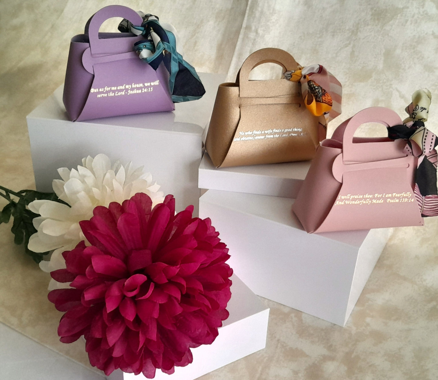 Mini Handbags with Scripture